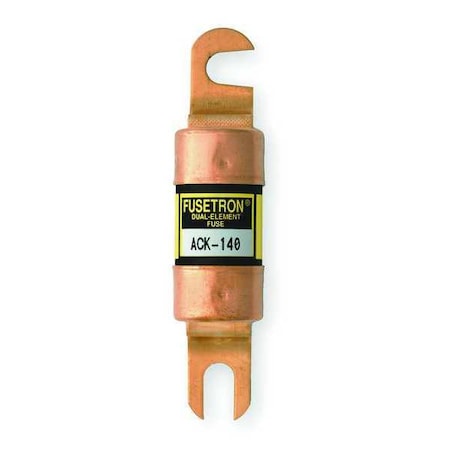 Forklift Limiter Fuse, ACK Series, 140A, Time-Delay, Not Rated, Bolt-On MPN:ACK-140