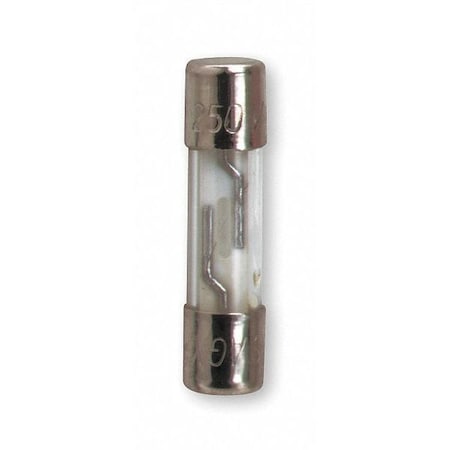 Glass Fuse, 0.50A, 10kA at 125V AC, 35A at 250V AC, 5 PK MPN:AGX-1/2