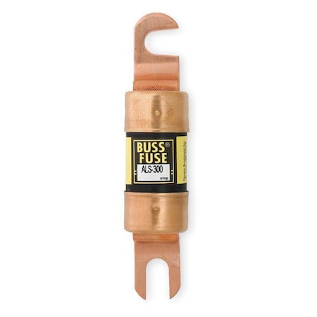 Limiter Fuse, ALS Series, 300A, Fast-Acting, Not Rated, Bolt-On MPN:ALS-300B