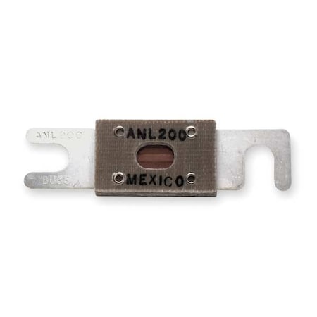 Circuit Limiter Fuse, ANL Series, 200A, Fast-Acting, 32V AC, Bolt-On MPN:ANL-200