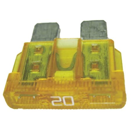 Automotive Fuse, 20A, 2 PK MPN:BP/ATC-20ID