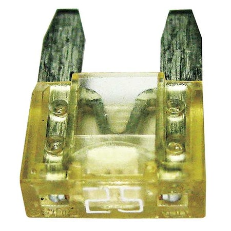 Automotive Fuse, 25A, 2 PK MPN:BP/ATM-25ID