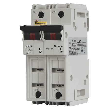 Disconnect Switches, 31 to 60A Amp Range, 600V AC/125V DC Volt Rating, 2 Poles, Box Lug MPN:CCP2-2-60CF