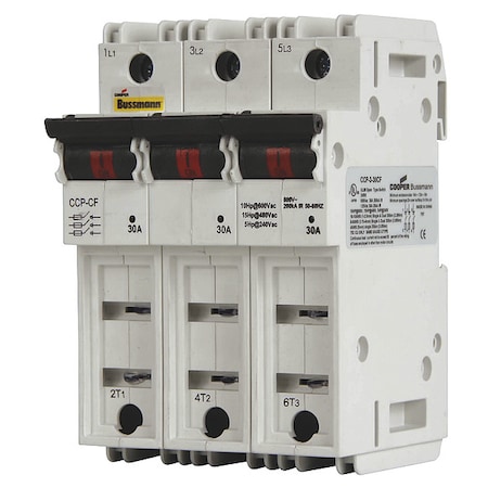 Disconnect Switches, 0 to 30A Amp Range, 600V AC Volt Rating, 3 Poles, Box Lug MPN:CCP2-3-30CF