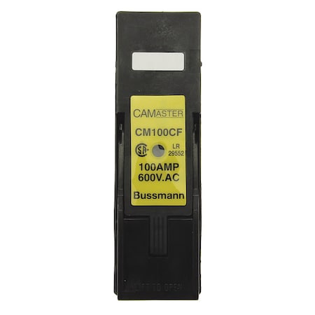 Fuse Holder, 0 to 100A Amp Range, 690V AC/DC Volt Rating, 1 Poles, Screw MPN:CM100CF