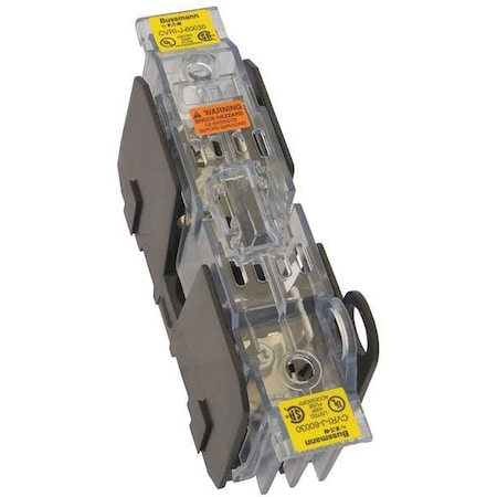 Open Fuse Block Cover, J UL Class, 0 to 30A Amp Range, 600V AC/DC Volt Rating MPN:CVRI-J-60030