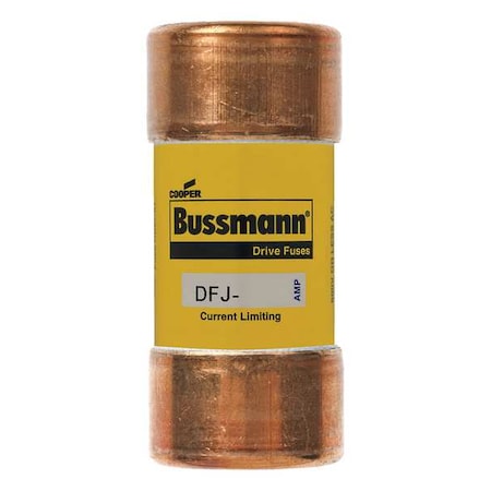 UL Class Fuse, J Class, Fast-Acting, 20A, 600V AC, Non-Indicating MPN:DFJ-20