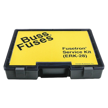 Industrial Fuse Kit, FRN-R Series, 28 Fuses Included, RK-5 Class, 3-2/10 to 100A, 250V AC MPN:ERK-28