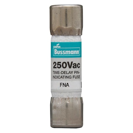 Midget Fuse, Time-Delay, 1A, 250V AC, Indicating, 10kA at 250V AC MPN:FNA-1