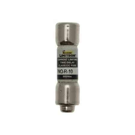 CC Class, Time-Delay, 10A, 600V AC, Non-Indicating MPN:FNQ-R-10