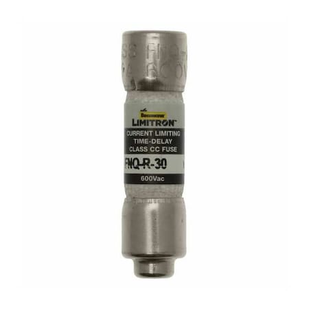 CC Class, Time-Delay, 30A, 600V AC, Non-Indicating MPN:FNQ-R-30