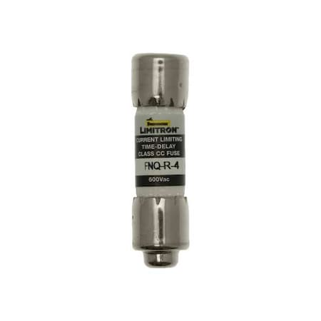CC Class, Time-Delay, 4A, 600V AC, Non-Indicating MPN:FNQ-R-4