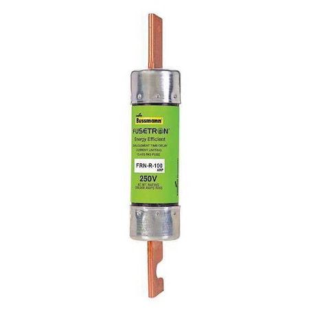 UL Class Fuse, RK5 Class, Time-Delay, 100A, 250V AC, Non-Indicating MPN:FRN-R-100