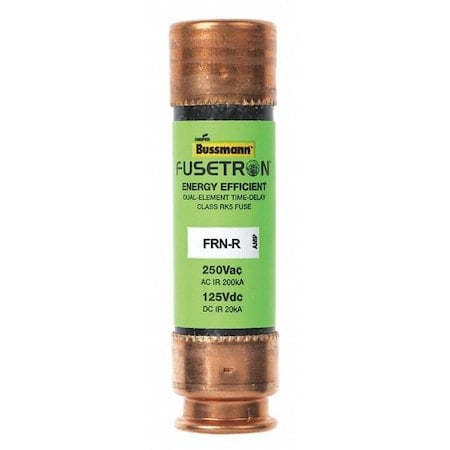 UL Class Fuse, RK5 Class, Time-Delay, 3.20A, 250V AC, Non-Indicating MPN:FRN-R-3-2/10