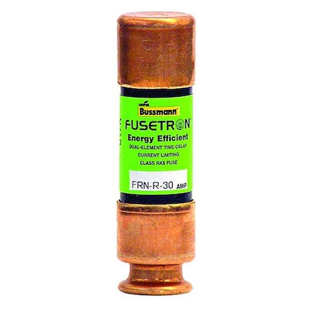 UL Class Fuse, RK5 Class, Time-Delay, 30A, 250V AC, Non-Indicating MPN:FRN-R-30