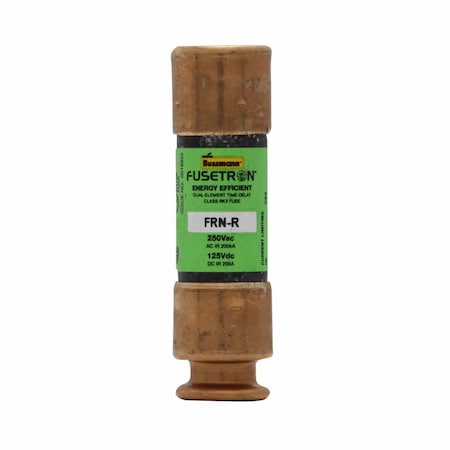 UL Class Fuse, RK5 Class, Time-Delay, 4A, 250V AC, Non-Indicating MPN:FRN-R-4