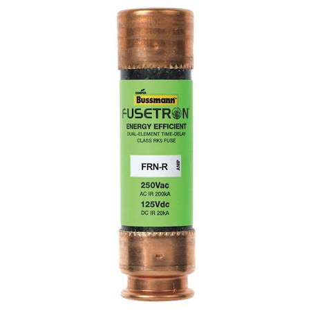 UL Class Fuse, RK5 Class, Time-Delay, 40A, 250V AC, Non-Indicating MPN:FRN-R-40