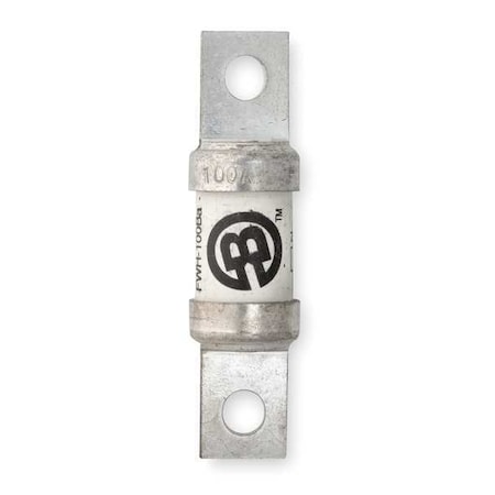 Semiconductor Fuse, FWH-A Series, 100A, Fast-Acting, 500V AC, Bolt-On MPN:FWH-100A
