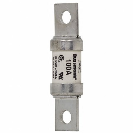 Semiconductor Fuse, FWH-B Series, Very Fast-Acting, 90A, 500V AC, Non-Indicating MPN:FWH-90BC