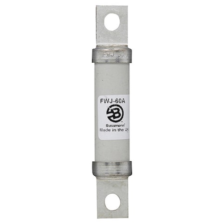 Semiconductor Fuse, 50A, Fast-Acting, 1000V AC, Bolt-On MPN:FWJ-50A