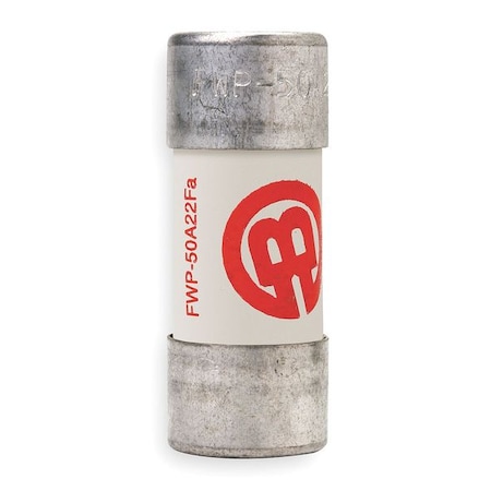Semiconductor Fuse, 63A, Fast-Acting, 700V AC, Cylindrical MPN:FWP-63A22F