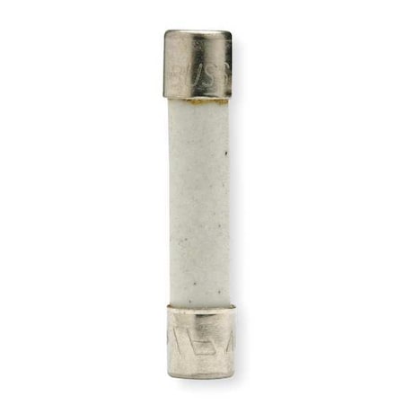 Ceramic Fuse, 12A, 10kA at 125V AC, 10kA at 125V DC, 200A at 250V AC, 5 PK MPN:GBB-12-R