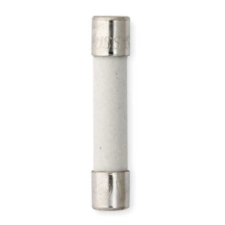 Ceramic Fuse, 15A, 10kA at 125V AC, 10kA at 125V DC, 200A at 250V AC, 5 PK MPN:GBB-15-R