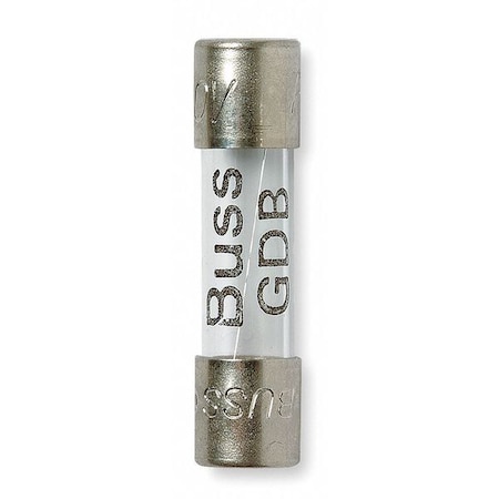 Glass Fuse, 160mA, 35A at 250V AC, 5 PK MPN:GDB-160MA