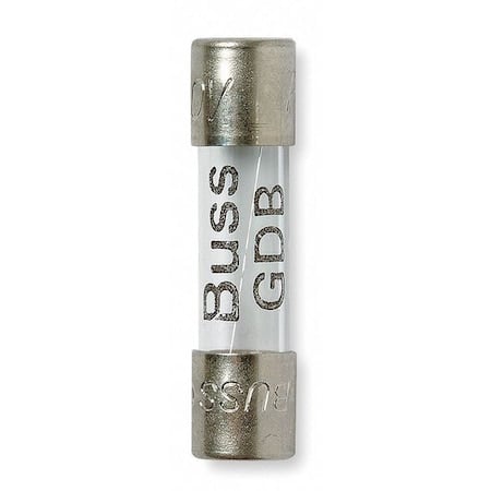 Glass Fuse, 1A, 35A at 250V AC, 5 PK MPN:GDB-1A