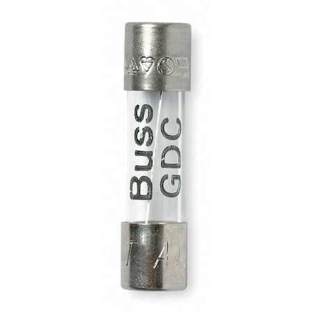 Glass Fuse, 1A, 35A at 250V AC, 5 PK MPN:GDC-1A