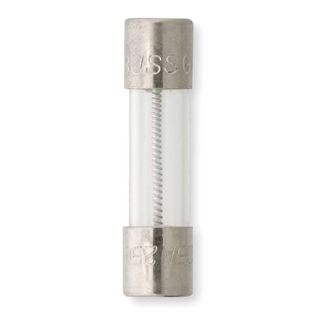 Glass Fuse, 4A, 10kA at 125V AC, 200A at 250V AC, 5 PK MPN:GMD-4-R