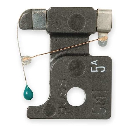 Telecom Fuse, 5A, Fast-Acting, 125V AC, Pin MPN:GMT-5A