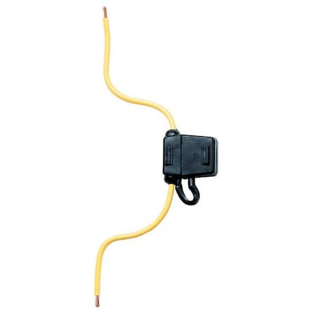Fuse Holder, 0 to 30A Amp Range, 32V DC Volt Rating, 1 Poles, Wire Leads MPN:HHG