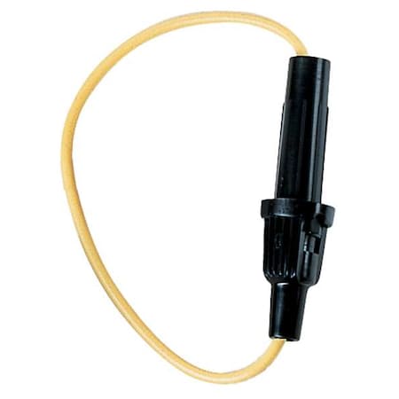 Fuse Holder, 0 to 20A Amp Range, 32V AC/DC Volt Rating, 1 Poles, Wire Leads MPN:HHK