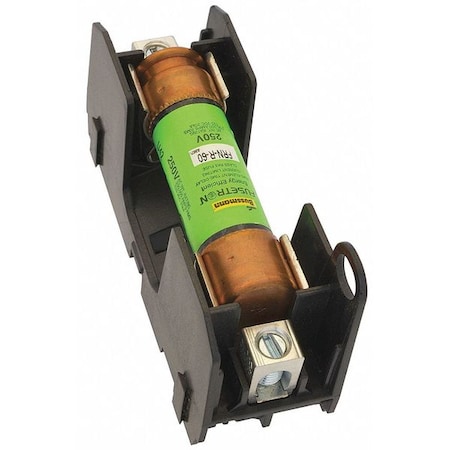 Open Fuse Block, H; K5 UL Class, 250V AC/DC Volt Rating, 3 Poles, Box Lug MPN:HM25060-3CR