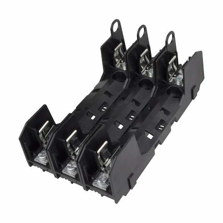 Open Fuse Block, H; K5 UL Class, 600V AC/DC Volt Rating, 3 Poles, Pressure Plate MPN:HM60030-3PR