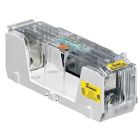 Open Fuse Block, 225 to 400A Amp Range, 600V AC/DC Volt Rating, 1 Poles, Box Lug MPN:HM60400-1CR