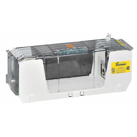 Open Fuse Block, 450 to 600A Amp Range, 600V AC/DC Volt Rating, 1 Poles, Box Lug MPN:HM60600-1CR