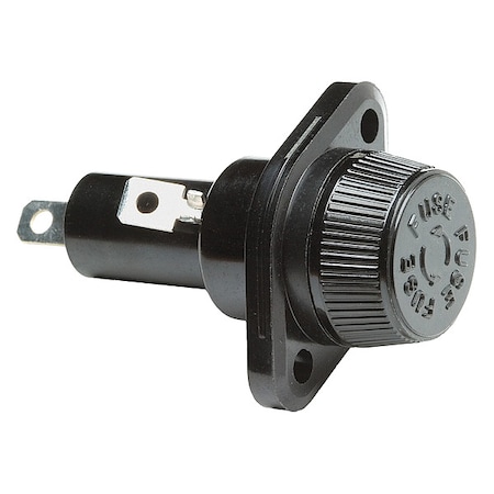 Fuse Holder, CC UL Class, 600V AC Volt Rating, 1 Poles, Quick Connect MPN:HPF-RR
