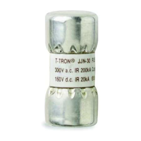 UL Class Fuse, T Class, Fast-Acting, 45A, 300V AC, Non-Indicating MPN:JJN-45
