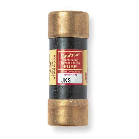 UL Class Fuse, J Class, Fast-Acting, 20A, 600V AC, Non-Indicating MPN:JKS-20