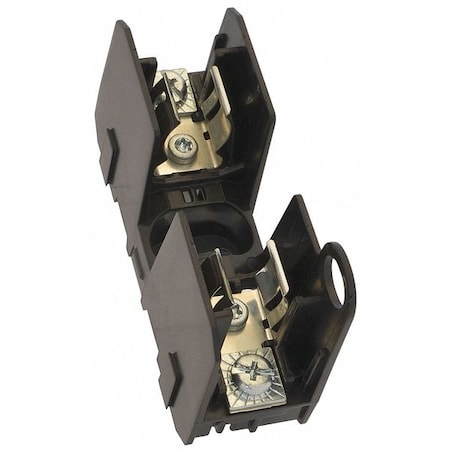 Open Fuse Block, 0 to 30A Amp Range, 600V AC/DC Volt Rating, 2 Poles, Pressure Plate MPN:JM60030-2PR