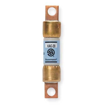 Semiconductor Fuse, 20A, Fast-Acting, 600V AC, Bolt-On MPN:KAC-20