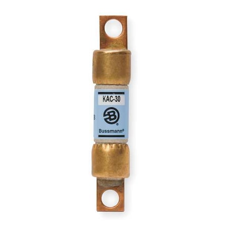Semiconductor Fuse, 30A, Fast-Acting, 600V AC, Bolt-On MPN:KAC-30