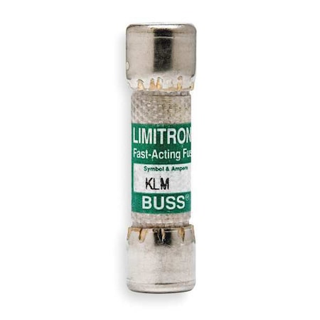 Midget Fuse, Fast-Acting, 25A, 600V AC, Non-Indicating, 100kA at 600V AC, 50kA at 600V DC MPN:KLM-25