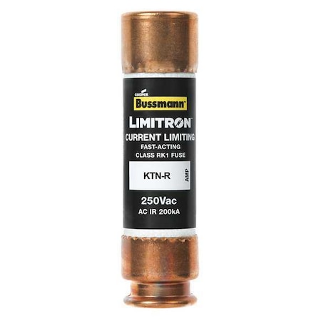 UL Class Fuse, RK1 Class, Fast-Acting, 30A, 250V AC, Non-Indicating MPN:KTN-R-30
