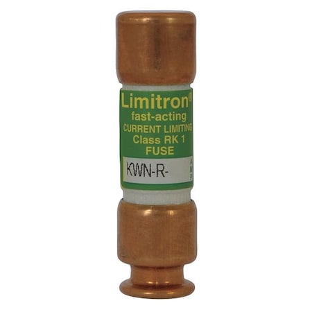 UL Class Fuse, RK1 Class, Fast-Acting, 20A, 250V AC, Non-Indicating MPN:KWN-R-20