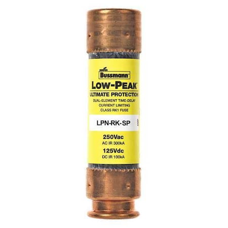 UL Class Fuse, RK1 Class, Time-Delay, 35A, 250V AC, Non-Indicating MPN:LPN-RK-35SP