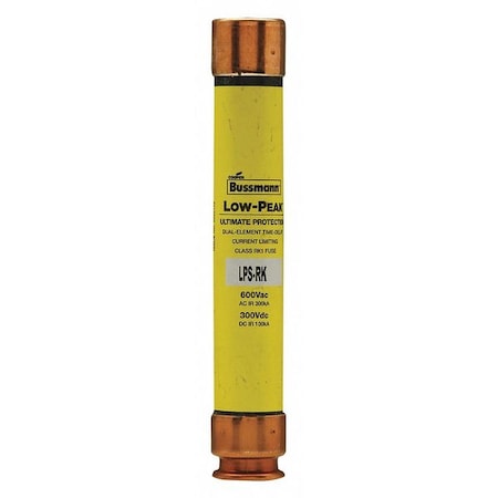 UL Class Fuse, RK1 Class, Time-Delay, 2.50A, 600V AC, Non-Indicating MPN:LPS-RK-2-1/2SP