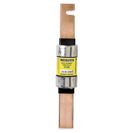 UL Class Fuse, RK1 Class, Time-Delay, 200A, 600V AC, Non-Indicating MPN:LPS-RK-200SP